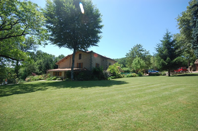 Landscaped grounds